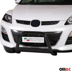 Mazda CX7 Bull Bar - Omac - Steel - Black - '10-'25
